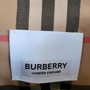 Burberry Tan and Red Check Pattern Dress